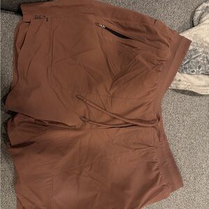 lululemon athletica Brown Athletic Shorts